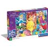 Clementoni 20140 - Puzzle 104 Brilliant Princess, Multicolore