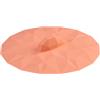 LURCH Il mio coperchio Diamante Amber - Unico coperchio in silicone per bicchieri, senza BPA, lavabile in lavastoviglie, riutilizzabile, silicone