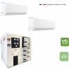 CLIMATIZZATORE DUAL 18+18 CONDENSATO AD ACQUA ARTIX CON SPLIT MICROFORATO DC INVERTER A++A+ GAS R-32 POMPA DI CALORE WI FI INTEGRATO LINEA 2026 ESTERNA QUADRI 36000