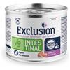 EXCLUSION DORADO EXCLUSION CANE DIET PUPPY ALL BREED INTESTINAL MAIALE E RISO DA 200 GR IN LATTINA 200g