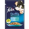 PURINA FELIX GATTO DOUBLY DELICIOUS SARDINE E SALMONE DA 85 GR IN BUSTA 85g