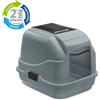 IMAC GATTO LETTIERA EASY CAT SECOND LIFE PLASTIC REALIZZATA CON PLASTICA RICICLATA MIS 50 X 40 X 40 CM GRIGIO grigio