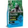 MONGE BWILD CANE ADULT ALL BREEDS GRAIN FREE ALLE ACCIUGHE CON PATATE E PISELLI 12kg