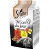 SHEBA GATTO DELICE DU JOUR MANZO E POLLO IN SALSA 6 BUSTE DA 50 GR 50g