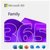 Microsoft 365 Family offerta | aggiornamenti sempre aggiornati | licenza annuale | 6 utenti