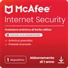 McAfee Internet Security | 1 dispositivo | 1 anno | Windows, Mac, Android e iOS