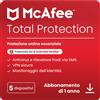 McAfee Total Security 2025 | Licenza annuale | Sicurezza per 5 Dispositivi