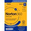 Norton 360 Deluxe | Licenza annuale | 5 Dispositivi | 50 GB di archiviazione cloud | Sempre la versione più recente