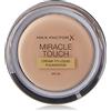 Max Factor Miracle Touch, Fondotinta Coprente con Acido Ialuronico, 047 Vanilla, 12 ml