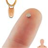 PingaOculto Auricolari Spia Bluetooth Esami Nano Mini Auricolare Invisibile Nascosto per Cellulare con Microfono e Strisce Adesive - Micro Cuffie Invisibili Piccolo Orecchio (Auricolari Spia Nano V4)