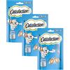 Catisfactions Snack per Gatto con Salmone KIT RISPARMIO 3X60G