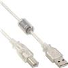 InLine 19807 Cavo USB 2.0, Nero