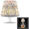 REV LAMPRUSCO CRISTAL - Lampada da tavolo a LED, senza fili, 130 lm, 1,6 W, 2500 mAh, luce per bottiglia dimmerabile, luce bianca calda, lampada da tavolo touch per interni ed esterni, IP54