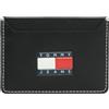 Tommy Jeans Tommy Hilfiger Tjm Heritage Leather Cc Holder Am0am12085, Portafogli Uomo, Nero (Black), Taglia Unica