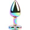 CHISA NOVELTIES Plug Anale Rainbow Heart