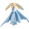 Steiff Peluche Doudou Coniglio Hoppel, dolce animale di stoffa per bambini, bambine e neonati da 0 mesi, gioco di 28 cm, blu, 237478