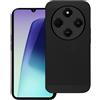 BREEZY CUSTODIA BACK COVER SHELL RIGIDA ANTISCIVOLO TRAFORATA PER XIAOMI REDMI 14C BLACK