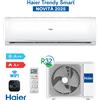 Haier HAS12TABIN + H1U12TABOUT Kit Condizionatore Climatizzatore Trendy 12000Btu 3Kw A++/A+ WiFi Inverter R32 20db Bianco