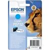Epson CARTUCCIA ORIGINALE EPSON STYLUS D78 DX4000 T0712 T0892 CIANO C13T07124012