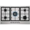 Electrolux KGS9536SX Piano Cottura 5 Fuochi a Gas 90 cm Griglie in Ghisa colore Inox