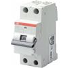 ABB SACE SPA Interruttore magnetotermico differenziale DS201L 1P+N 4,5KA 25A A C 30MA - ABB DS201LC25A30
