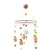 ISAKEN Giostrina Culla Neonato Baby Mobile Campanello per Culla Cameretta Giocattoli da Appendere Giostrina Culla Neonato Legno per Culla Decorazione e Cameretta