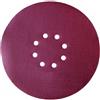 DISCO ABRASIVO VELCRO LEVIGATRICE MURI CONFEZIONE 5 PEZZI Ø 225 MM GRANA 120
