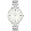 Fossil Orologio Jacqueline da donna, movimento al quarzo, cassa 36 mm in acciaio inossidabile silver con bracciale in acciaio inossidabile, ES3433