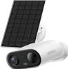 Imou Telecamera IP Wi-Fi 3 MP con pannello solare e batteria, deterrenza attiva - Imou