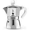 Bialetti Caffettiera Dama Pure Ice, 1 Tazze, Non Adatta a Induzione, 1 Tazze (67 ml), Alluminio