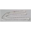 Catenina Girocollo Argentata In Argento - Lunghezza 47 cm (Ref. 156)