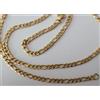 Collana Catena Dorata In Ottone Placcato Oro Giallo 45 Cm (Ref. 425)