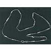 Collana In Argento 46-50 Cm Argentata Ref. 119
