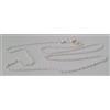 Collana In Argento Catena Di Cou - Lunghezza 47 cm (Rif. 351)