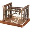 Trixie Palestra gioco Trixie in legno Natural Living - cocorite - L35 x P29 x H25 cm