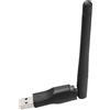 Generico Adattatore wireless USB, adattatore USB WiFi per PC - Ricevitore Wi-Fi | Adattatore per PC desktop, adattatore di rete wireless, dongle WiFi con antenna ad alto guadagno per laptop