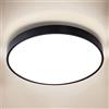 TOPBOS Plafoniera LED Soffitto con Sensore di Movimento, 20W 4000K Lampadario LED Soffitto con Sensore Radar, Lampada da soffitto per Bagno, Garage, Corridoi, Scale, Balcone Ø23CM-2pc