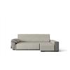 GAMUSI Copridivano - Copridivano pratico in cotone Chaise Longue 200 cm Destra (fino a 230 cm di larghezza) - Beige