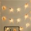 Bigzom Catena luminosa LED, con motivo animale, 2,2 m, 12 LED, con timer, a batteria e luce bianca calda, decorazione interna per camera da letto, cameretta dei bambini, compleanni (soggiorno)