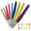 XIAOMAOMAO 9 Pezzi Uncinetti in Alluminio, Tool Set Kit per Ferri da Maglia, Uncinetti Ergonomico Set, Manico Morbido Aghi di Crochet con Custodia