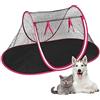 Anulely pieghevole portatile per animali domestici, recinto portatile per animali domestici, recinto portatile per campeggio | pieghevole portatile per animali domestici, casetta esterna per gatti