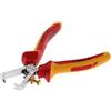 GEDORE Pinza Spellafili Professionale VDE, Regolabile per Fili da 0.8 a 6.0 mm², Pinza Spellafili Elettricista, con Molla di Apertura e Vite di Regolazione, VDE 8098-160 H