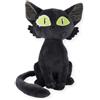 EPXOIQC Cartone Animato Peluche Giocattoli, Bambola di Peluche Gatto Nero, Giocattolo Gatto Squalo Peluche Animali, Simpatico Gatto Squalo Peluche Animali per Bambini Compleanno Giocattoli Regali