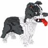 Atomic Building Kit Di Costruzione Con Mini Blocchi. Figura Di Mascotte Da Assemblare. Per Collezionisti Adulti E Bambini. Cane Border Collie