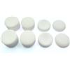 MaD Vision® Set di 4 Paia (8 pezzi) di Thumb Grips Ergonomici per Controller compatibili con PS5/PS4|Xbox Series X/S/One/360|Nintendo Switch Pro. Diversi Spessori & Texture [14/8/6 mm] (Bianco)
