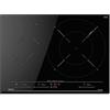 Teka IZC 53320 MSP - Piastra a induzione da 50 cm, controllo touch multislider, 3 zone di cottura, funzione Power Plus e Stop & Go, colore vetro nero