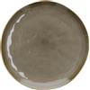 ROSE & TULIPANI Concerto Piatto Frutta Colazione Grigio Tortora 20cm Stoneware