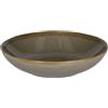 ROSE & TULIPANI Concerto Piatto Fondo Grigio Tortora 21cm Stoneware