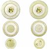 BRANDANI Limoni Servizio Tavola Piatti Set 18 Pezzi Porcellana