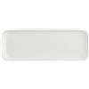 LA PORCELLANA BIANCA Essenziale New Age Piatto Vassoio Rettangolare 30x11cm Bianco Porcellana